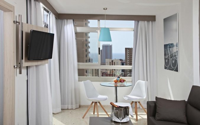 Slaapkamer van hotel Resort Flamingo Beach in Alicante